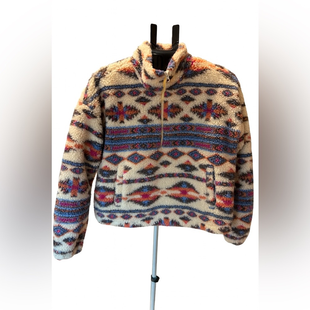 Altar'd State Multicolor Patterned Jacket